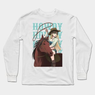 ANIME COWGIRL Long Sleeve T-Shirt